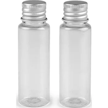 Úložný box Plastová lahvička se šroubovacím víčkem Varianta: transparent, Balení: 8 ks