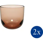 Villeroy & Boch Sklenice na vodu Like Clay, 280 ml, 2 ks 19-5179-8180