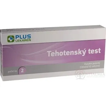Diagnostický test PLUS LÉKÁRNA Těhotenský test 2 ks