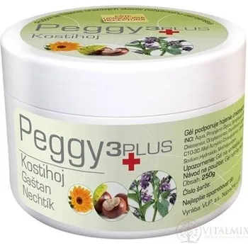 Masážní přípravek PEGGY 3PLUS Kostival gel 250 g