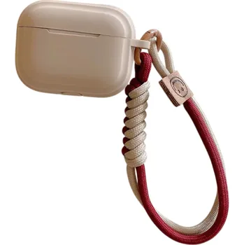 Příslušenství pro sluchátka Minimalistický měkký silikonový kryt s poutkem na ruku pro Apple AirPods 3, ochrana proti poškrábání a každodennímu opotřebení