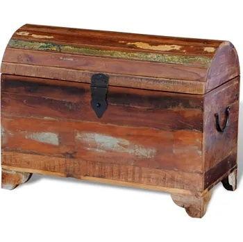 Truhla zahrada-XL Úložná truhla masivní recyklované dřevo 241645