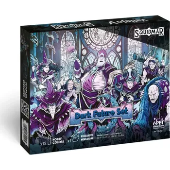 Squidmar x Vallejo Dark Future Paint Set 12x18 ml