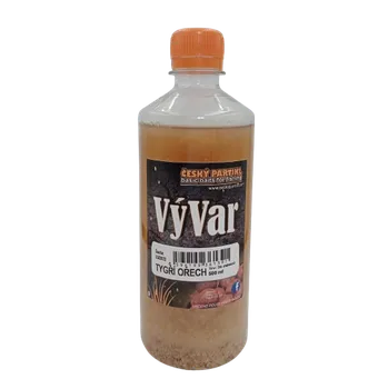 Návnadové aroma Český Partikl VýVar Tygří ořech vývar pro rybolov 500 ml