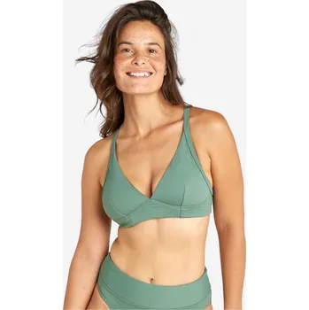 Dámské plavky DECATHLON Dámské plavky horní díl Bea Venice 80D ZELENÁ