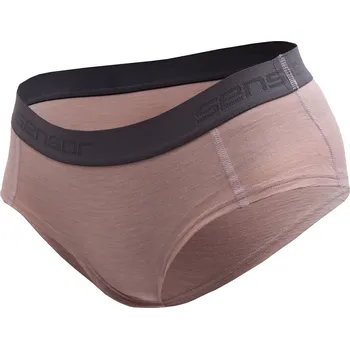 cyklistický dres Dámské kalhotky SENSOR MERINO AIR dusty pink S