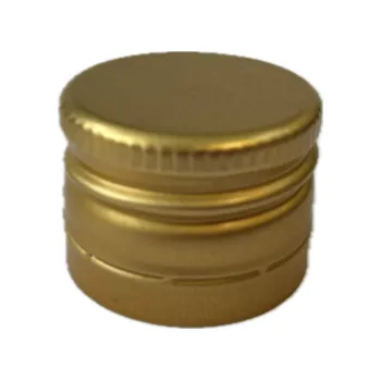 Uzávěr na lahve šroubovací 31,5x24 zlatý