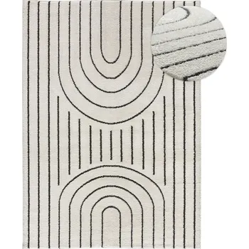 Koberec Universal Koberec Blanche 160 x 230 cm krémový Rozbale(v)no, může být lehce zašpiněné - lze vyčistit