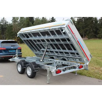 Přívěs k motorovému vozidlu Eduard Přívěs 3-stranný sklápěč 3520 3500kg Kombi hydraulika