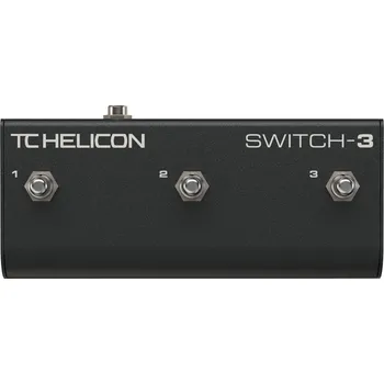 Hudební nástroj TC Helicon SWITCH-3 Nožní přepínač
