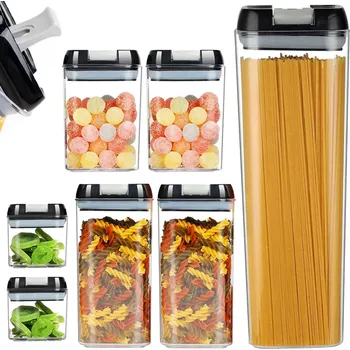 Dóza na potraviny Verk Group Kuchyňské nádoby na těstoviny nádoba s těsněním sada 7 ks