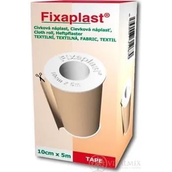 Náplast FIXAplast cívkové náplast textilní 10 cm x 5 m 1 ks