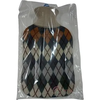 Ohřívač nápojů DEPAN Termofor ohřívací láhev s pleteným obalem DIAMANT 1 ks