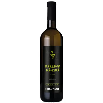 Víno Dobrá vinice Ryzlink Rýnský 2016