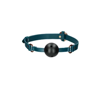 Ouch! by Shots Breathable Ball Gag, Green