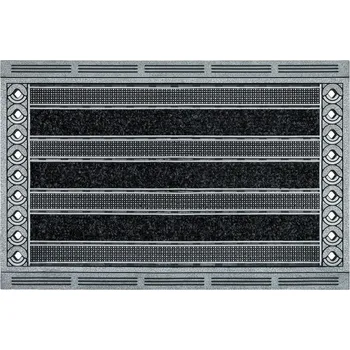 Rohožka Rohožka COMBO hnědá / stříbrná