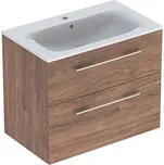 Geberit Koupelnová skříňka s umyvadlem Geberit Selnova 80x50,2x65,2 cm ořech hickory 501.242.00.1 501.242.00.1