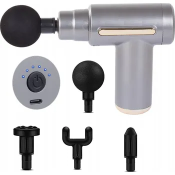 Masážní přístroj Jipos Tools Masážní pistole s nástavci 24216_SZ JIPOS