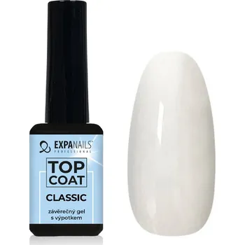Lak na nehty EXPA-nails UV/LED Gel Top Coat Classic - výpotkový závěrečný lesk Objem: 11 ml