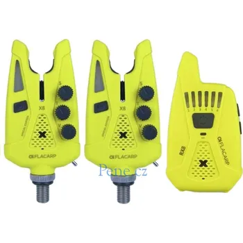 Volný čas Flacarp Sada Flacarp X8 2+1 RX8 Žlutá Speciální edice