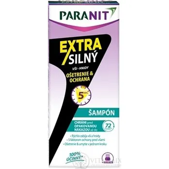 Šampon PARANIT EXTRA SILNÝ ŠAMPON šampon 100 ml + hřeben (inov. 2022),