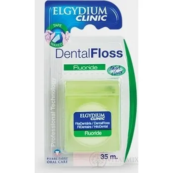 Zubní kartáček PIERRE FABRE ELGYDIUM CLINIC DentoFil dentální nit voskovaná s fluoridem 35 m 1 ks