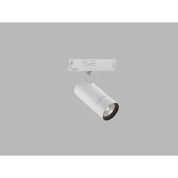 LED lišta Stmívatelný LED2 reflektor LEON II M CRI90 pro 3F lištový systém ECO TRACK Varianta: LEON II M, Ø 71 x 156 mm, bílá, 8-20 W, 1120-2800 lm, 3000 K, ON/OFF