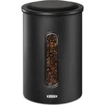 Xavax Barista dóza na 1,3 kg zrnkové kávy nebo 1,5 kg mleté kávy, vzduchotěsná, matná černá