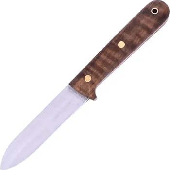 lovecký nůž Brisa Kephart 115-Stabilizovaný ořech 80CrV2 Plochá pochva bushcraft 115 BRS-271-66093-1563