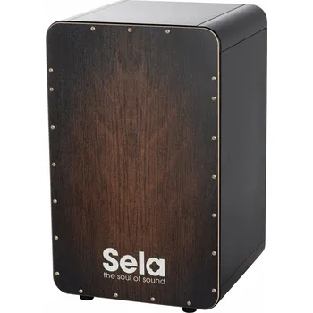 Sela SE 049 CaSela Pro Black/Brown Dragon Dřevěný cajon (Jako nové)