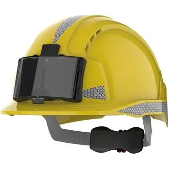 Pracovní přilba JSP bezpečnostní helma EVOLite EN 397 Revolution přesné nastavení žlutá