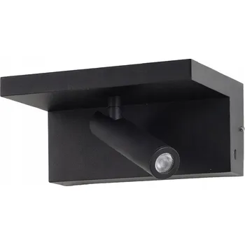 Nástěnné svítidlo Nástěnné svítidlo AZzardo černé s integrovaným LED zdrojem 5 W