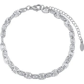 Šperk Řetízek na nohu Valentino z chirurgické oceli s diamantovým výbrusem - 5,5 mm KMM3740A