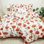 Francouzské bavlněné povlečení Vlčí mák 200x200 II.jakost Velikost polštáře: 70x90