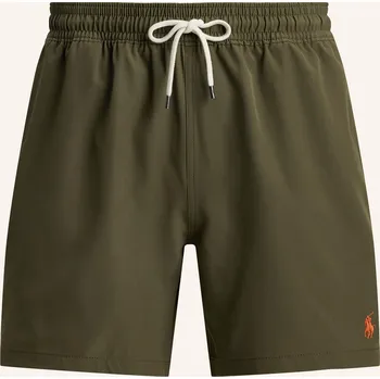Pánské plavky Polo Ralph Lauren Pánské Koupací Šortky, olivová, 54/XL