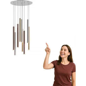 Závěsné svítidlo Zuma Line LOYA 9 - bodové LED svítidlo s integrovaným zdrojem světla