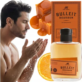 Voda po holení Pan Drwal Bulleit Bourbon s citrusovou vůní 100 ml