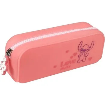 Dětské zboží Colorino silikonový penál Stitch Pastel - růžový