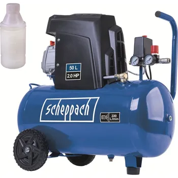 Vrtačka Scheppach HC 65 - olejový kompresor, 50 l (poškozený obal)