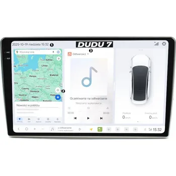 Autorádio AUTORÁDIO S CARPLAY ANDROID AUTO TOYOTA YARIS 2005-2011 QLED 6GB