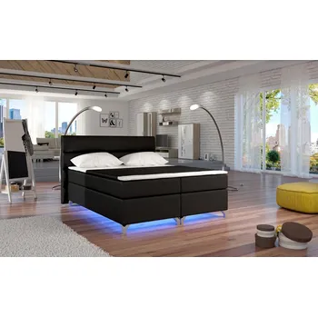 Ložnice ELTAP Manželská postel ALEX BOXSPRINGS 180x200 (ekokůže Soft 11)