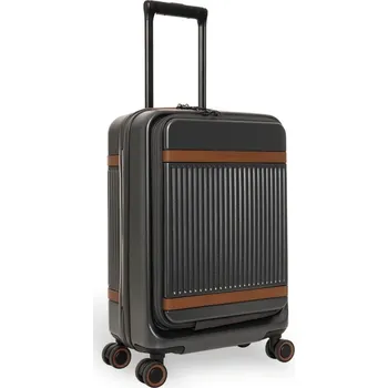 The Chesterfield Brand Kabinový kufr na notebook C21.600138 Zuna+ tmavě šedý