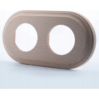 Rám na obraz Dvojitý Rámeček JLM hnědý