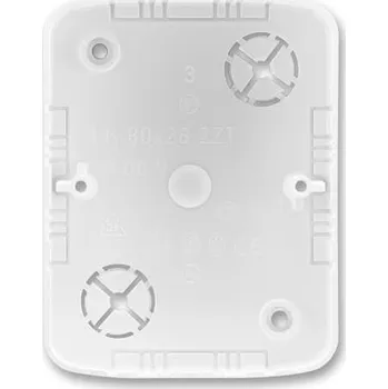 vypínač ABB Krabice pro lištový rozvod, pro dvojnásobnou zásuvku