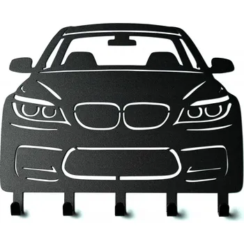 Věšák Věšák na klíče BMW E60 VELKÝ 25cm Černý Dárek Gadget Tuning