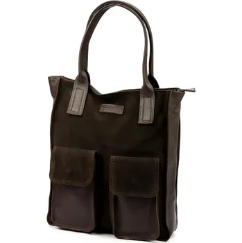 Kabelka Kožená kabelka Angelo hnědá KZ2259472