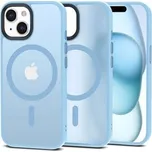Etui Tech-Protect MagMat MagSafe na iPhone 15 - niebieski mat