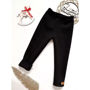 Dívčí legíny Zateplené černé legíny Zuzi, vel. 110