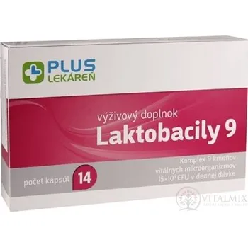 PLUS LÉKÁRNA Laktobacily 9 cps 14 ks