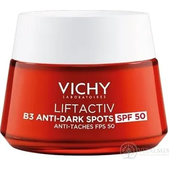 Pleťový krém VICHY LIFTACTIV B3 ANTI-DARK SPOTS SPF 50 krém proti pigmentovým skvrnám a vráskám s ochranným faktorem, 50 ml